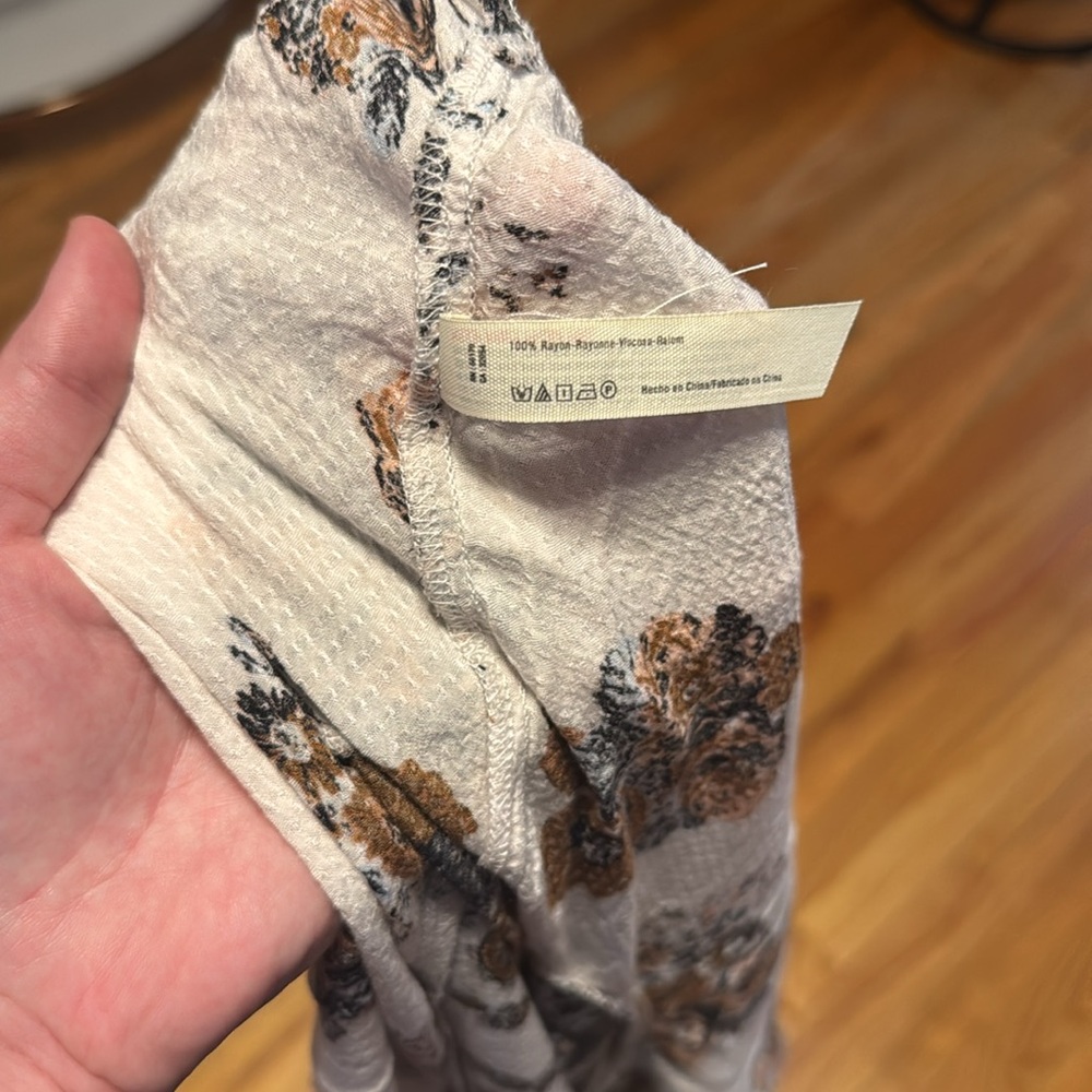 Free People Dobby Dot Slip Ivory Combo - Picture 8 of 8